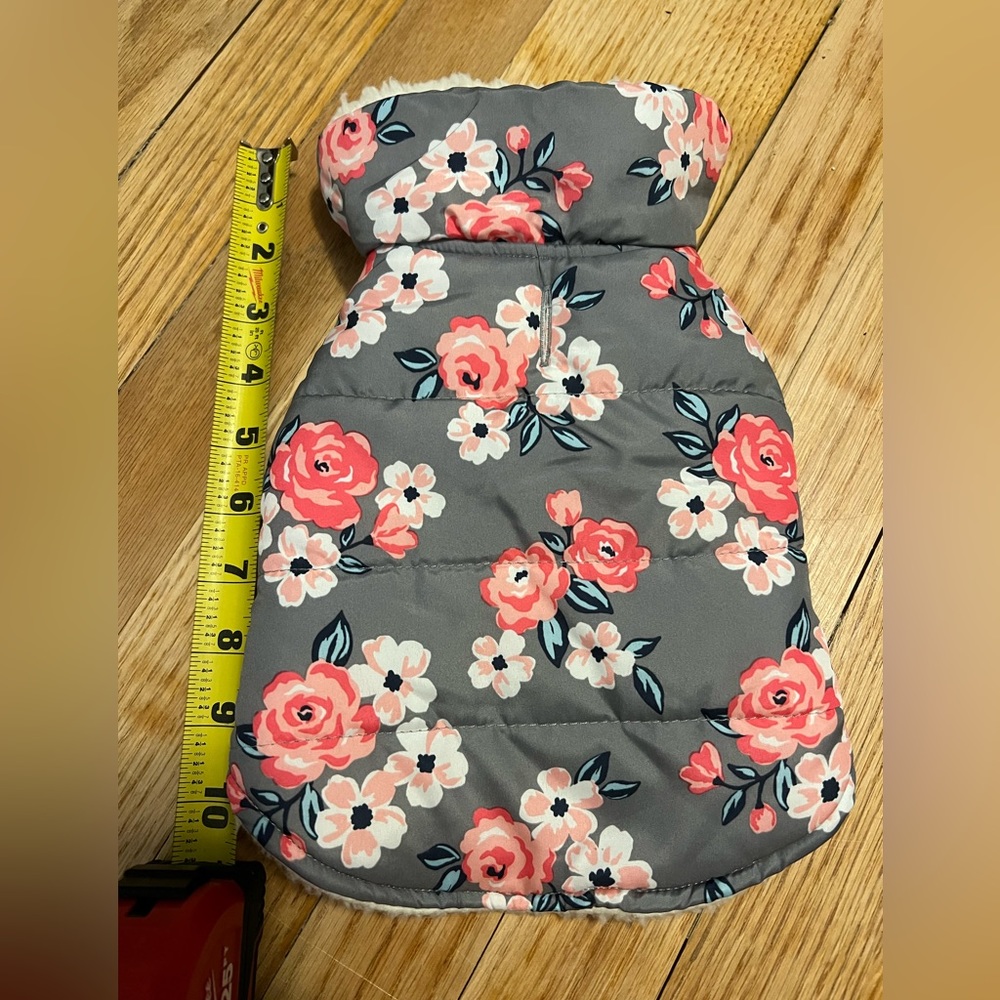 Floral Dog Coat